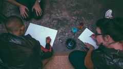 Teaching design thinking.