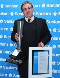 2015 Sanlam Financial Journalist of the Year, Rob Rose