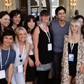 2015's See it Be it 2015 delegates with actor Adrian Grenier.