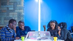 Group of Andela developers,Kenya. Photo Credit: Robert Opiyo
