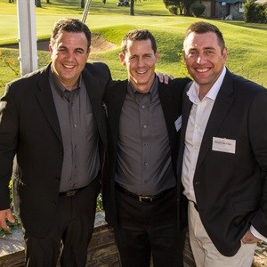 John Bayly, Simon Turck and Jacques du Preez at launch of Golf Ads