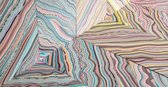 Marbelous Wood "Refraction #1" by Snedker Studio