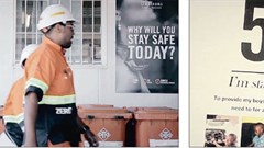 Screengrabs from the ad.