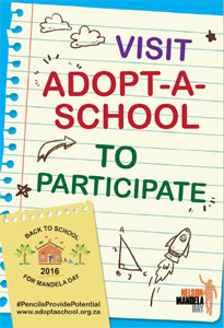 Pencil in education on Mandela Day - and improve the prospects of South Africa's learners