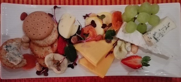 An abundance of cheeses.