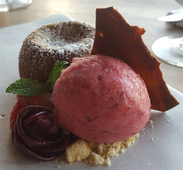 Mondiall's July 2016 Winter Special dessert.