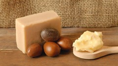 Shea fruit and by-products. Image by 123RF
