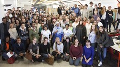 The Red & Yellow school with NGOs and SMEs