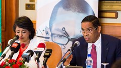 Dr Ameenah Gurib-Fakim, President of Mauritius and vice chairperson and trustee of Planet Earth Institute and Dr Alvaro Sobrhinho, chairman of the Planet Earth Institute (Source: Planet Earth Institute).