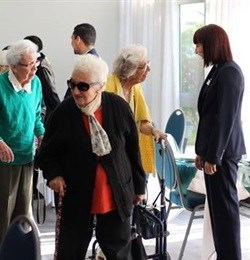 Radisson Blu Le Vendome Hotel visits elderly for Mandela Day
