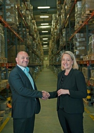 Dr. Ralf Patzelt, Head of Animal Health, South Africa & Sub-Saharan Africa, and Lara Haigh, Managing Director, Imperial Health Sciences