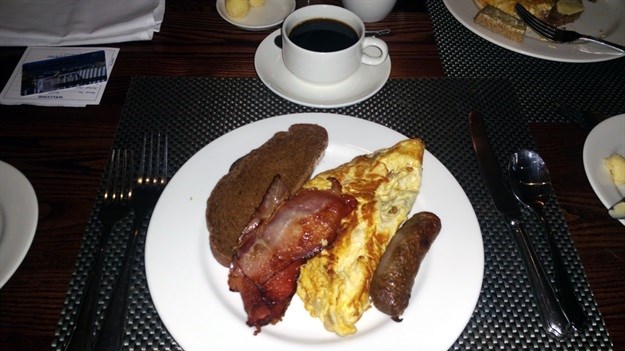 A vibrant view of Cape Town at the Commodore Hotel