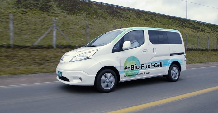 Nissan introduces world's first solid-oxide fuel cell vehicle