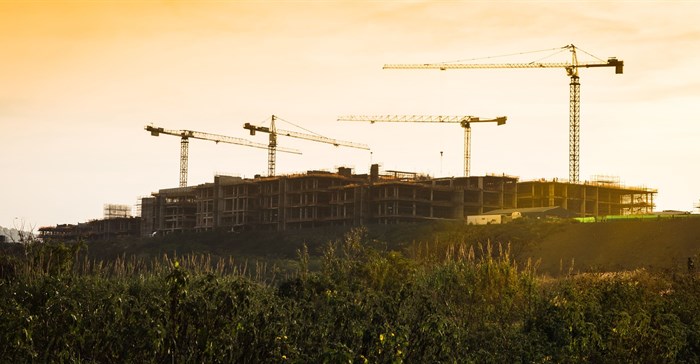 Bridge city hospital under construction