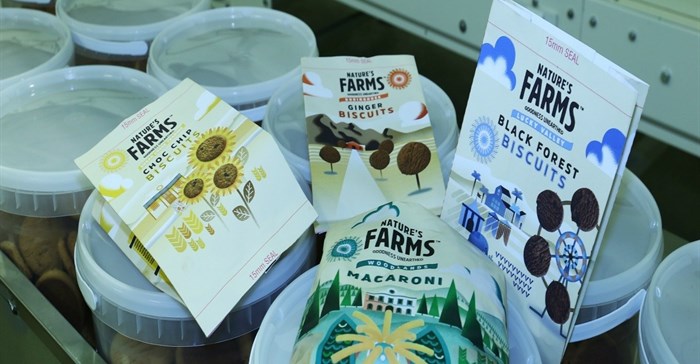 Nature's Farms packaging
