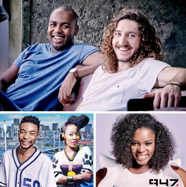 Greg & Lucky, Zweli Mbhele and Mantsoe Pout and Zama Dube.