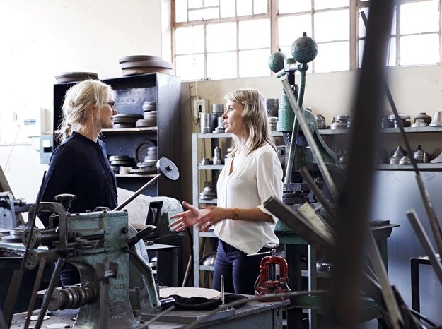 Andrea Kleinloog and Megan Hesse, co-founders of Anatomy Design.