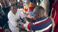 Mobile screening program for hypertension and diabetes in select local counties in Kenya