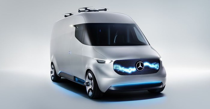 Mercedes-Benz reveals drone-equipped delivery van concept