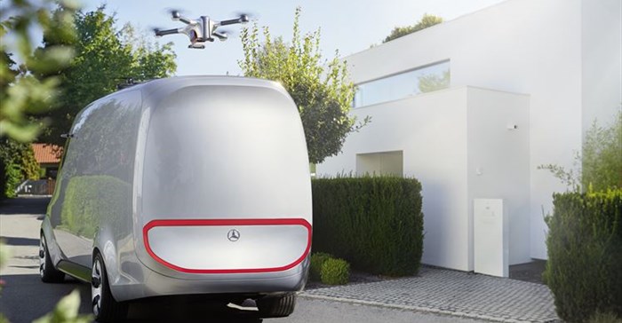 Mercedes-Benz reveals drone-equipped delivery van concept