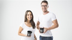 Gabi Esposito and Jarred Plug, Skinny Scoop founders