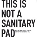 This is not a sanitary pad