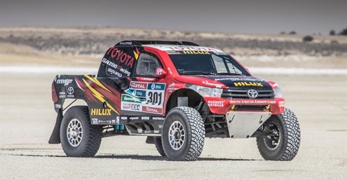 Preparing for Dakar 2017: Toyota Gazoo Racing Team tests new Hilux Evo