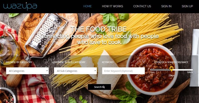 Wazupa presents business opportunity for home chefs