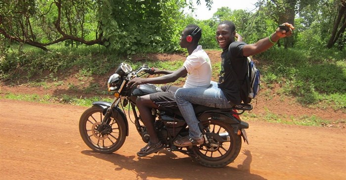 Dieu-Donné Gameli via  - Motor taxi concept. Picture taken on the route from Larabanga to Mole National Park.