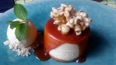 Gourmet garden dining at Kloof Street House