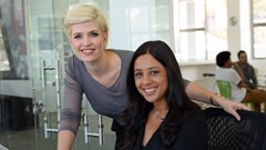 Elsamari Botha and Nawal du Toit