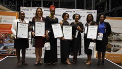 Maria Mzimela (Transnet Freight Rail Durban), Mari Pennanen (Dar es Salaam DCG-DSN - Corridor Group), Khomotjo Mphahlele (Transnet Maritime School of Excellence), Nangamso Maponya (Development Bank South Africa), Zukiswa Sithole, Sylvia Siyo (Transnet National Ports Authority Durban)