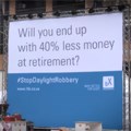 #StopDaylightRobbery campaign brings transparency (and chainsaws) to financial services