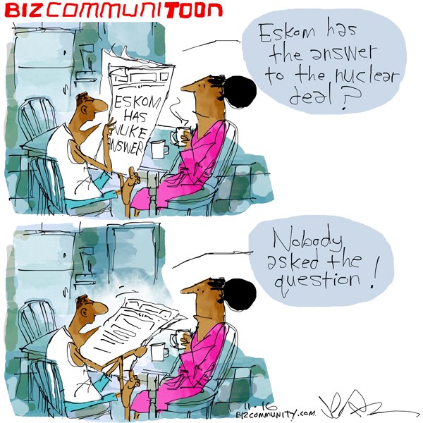 [Bizcommunitoon] Eskom nuclear answer