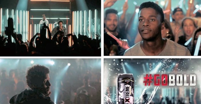 Screengrabs from the ad.