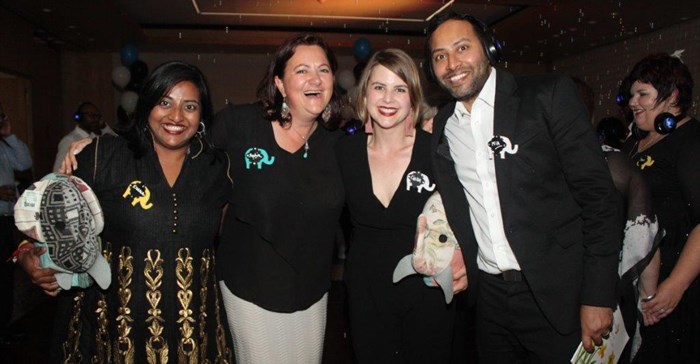 Dancing with elephants. Image © Maryka Ludik