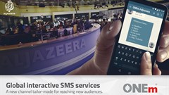 Al Jazeera, ONEm partner on mobile news