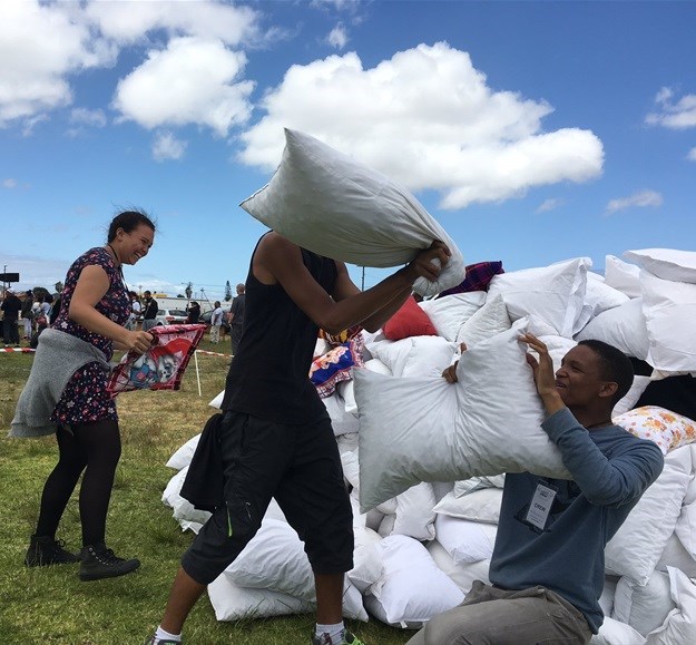 Not all fun and games at The Great Pillow Fight