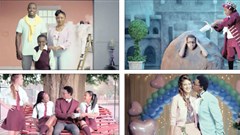 Screengrabs from the ad.