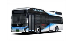 Toyota rolls out fuel cell buses in Japan