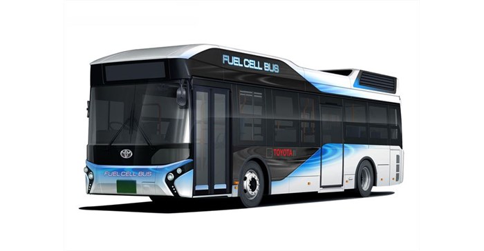 Toyota rolls out fuel cell buses in Japan