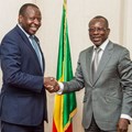 ATI CEO, George Otieno and Benin president, Patrice Talon