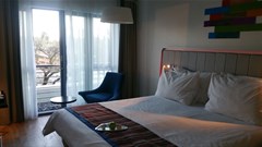 Popping in at the Park Inn