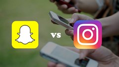 Snapchat vs Instagram stories