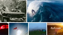 Screengrabs from the Jeep ad.