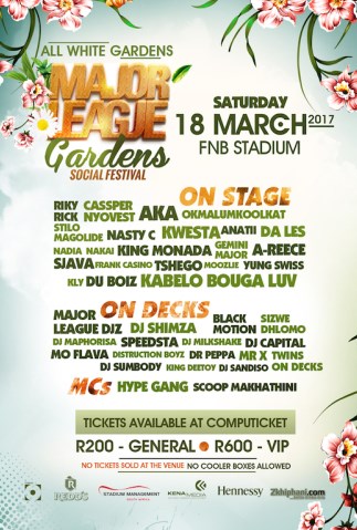 Major League Gardens announces lineup