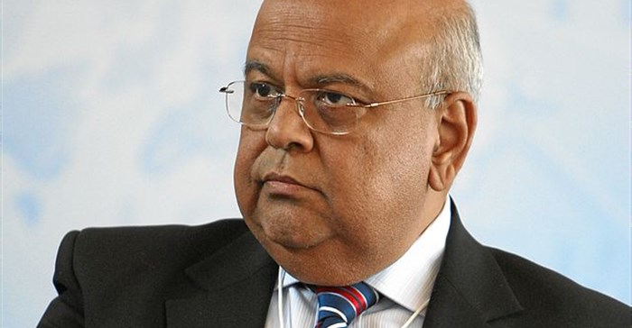 South African Minister of Finance Pravin Gordhan