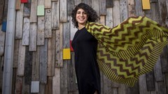 SA entrepreneur exhibits luxury scarf range at London Fashion Week