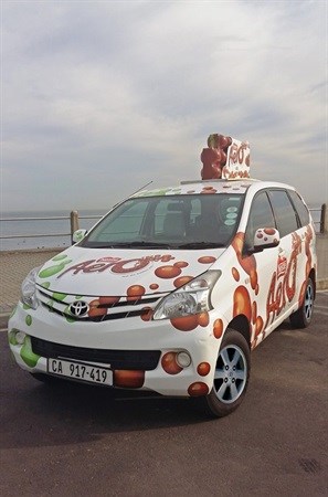 Digitising the cab advertising space