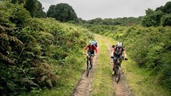 Rebecca Rusch and adventurer Patrick Sweeney. Image: Pat R. Notaro III